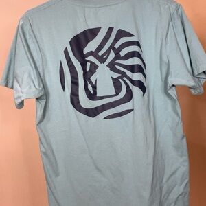 Blue Spiral Dutch Bros Shirt